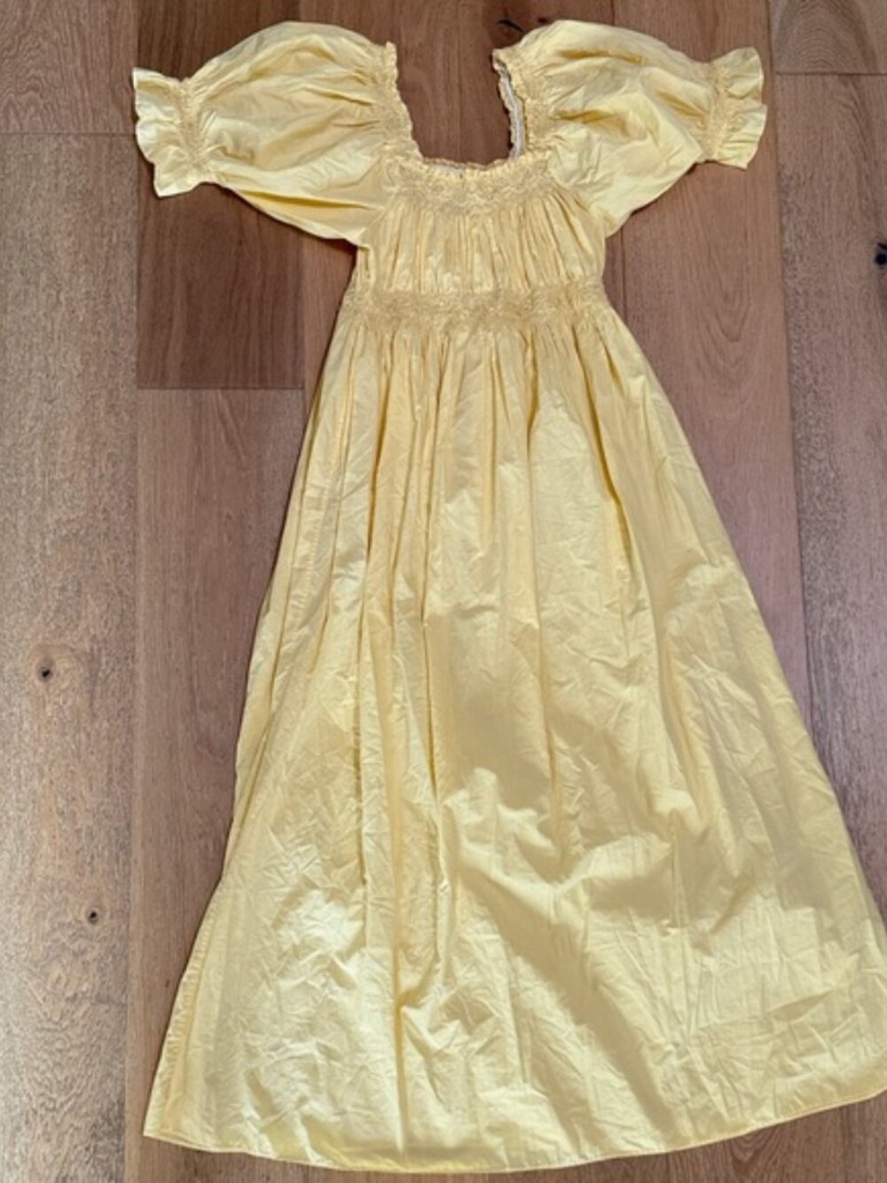 DÔEN Net Sustain Eclipse Embroidered Organic Cotton- Poplin Midi Dress - Picture 12 of 12